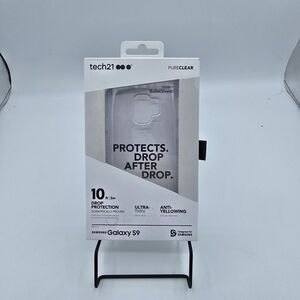 Tech21 Pure Clear Drop Protection thin Case Samsung Galaxy S9  Clear
